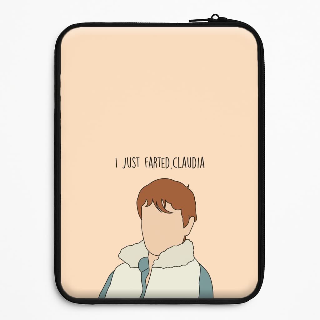 I Just Farted, Claudia Laptop Sleeve