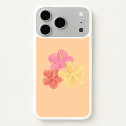 Hibiscus Sunset iPhone 17 Pro Case