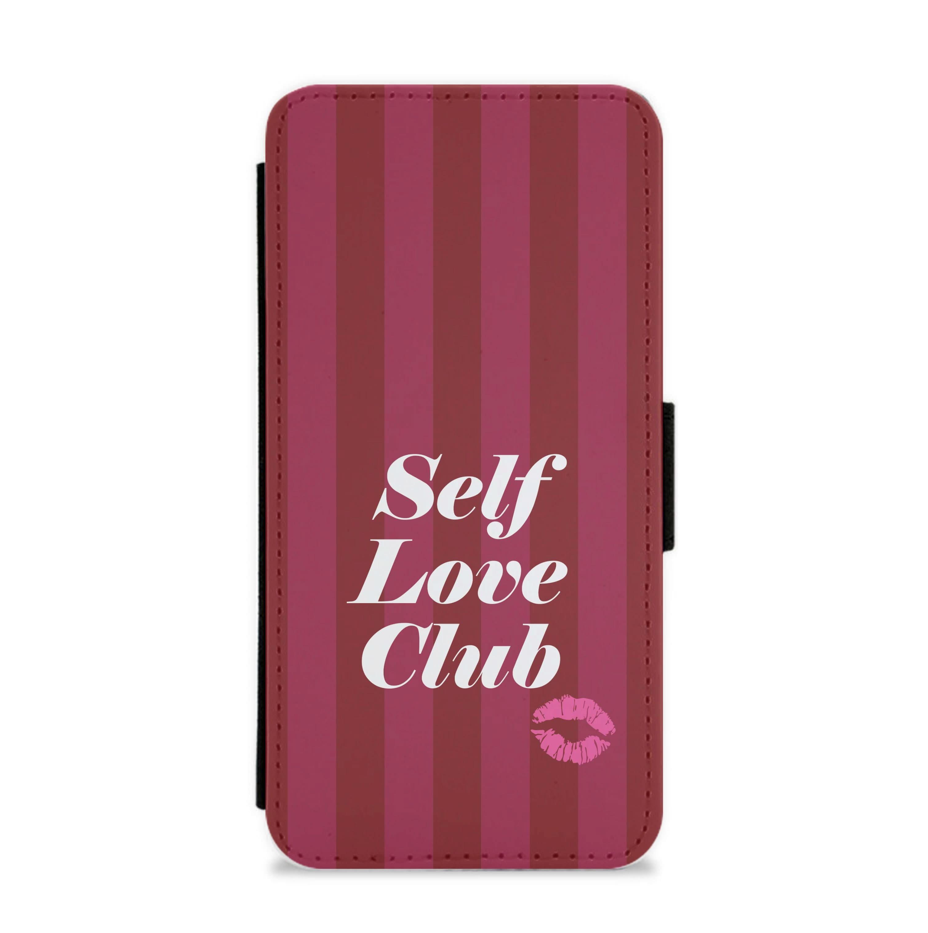 Valentine's Self Love Club Flip / Wallet Phone Case