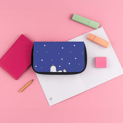 Cartoon Beagle Fairylights Pencil Case