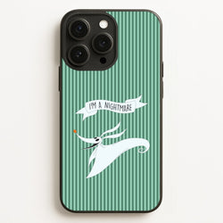 Stripey I'm A Nightmare iPhone 12 Pro Max Case