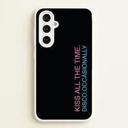 Disco Occasionally Text Galaxy A16 Case