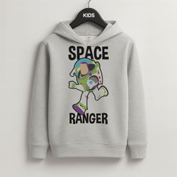 Space Ranger  Grey Kids Hoodie
