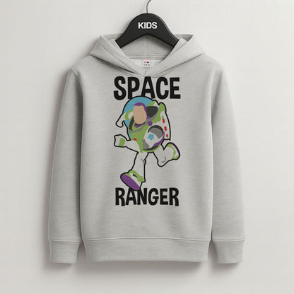 Space Ranger  Grey Kids Hoodie