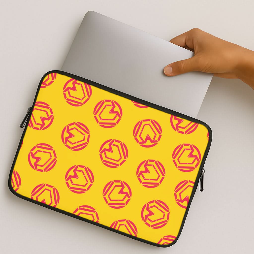 Metal Heart Pattern MacBook Cover