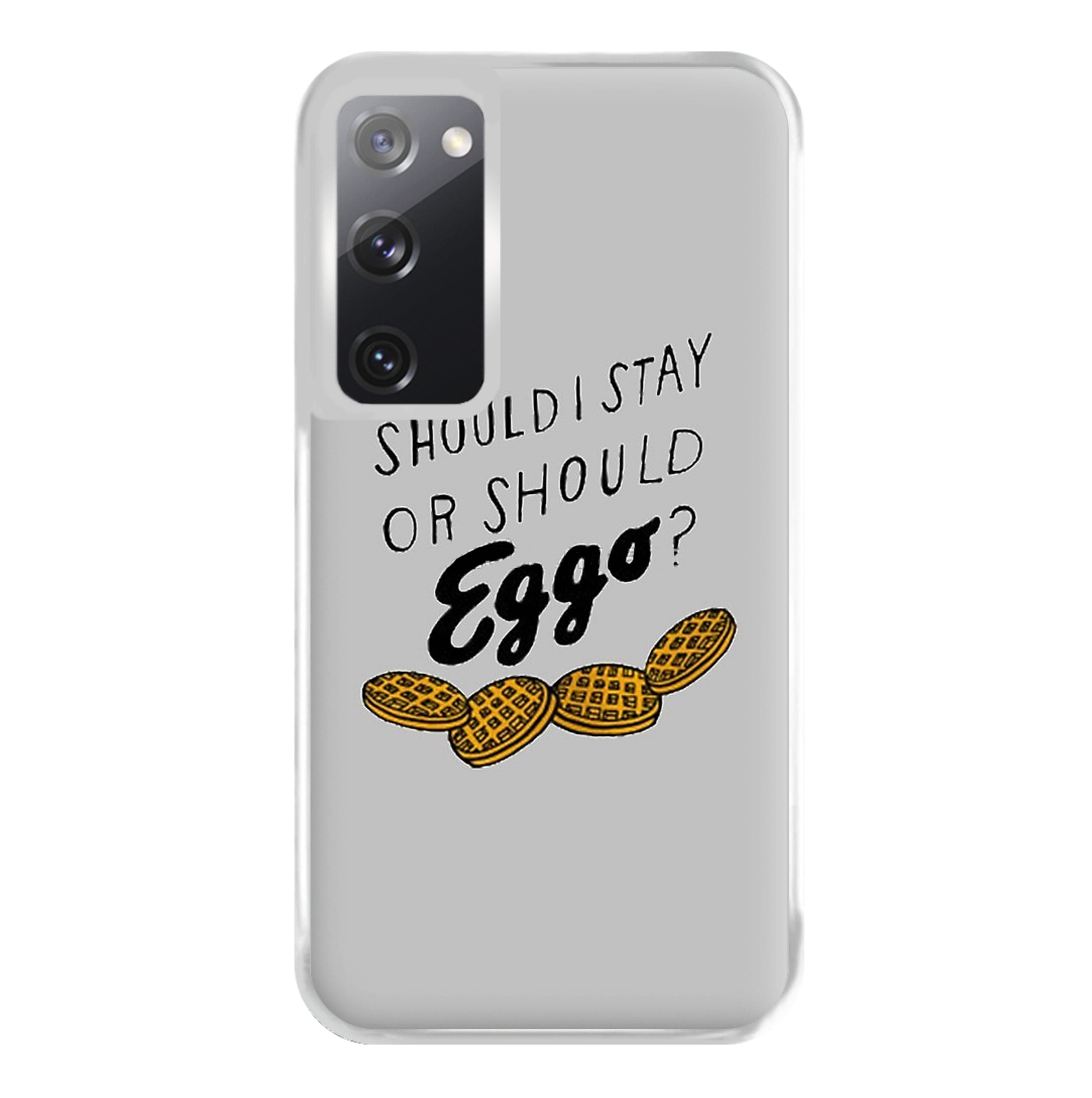 Should I Stay Or Should I Eggo Phone Case