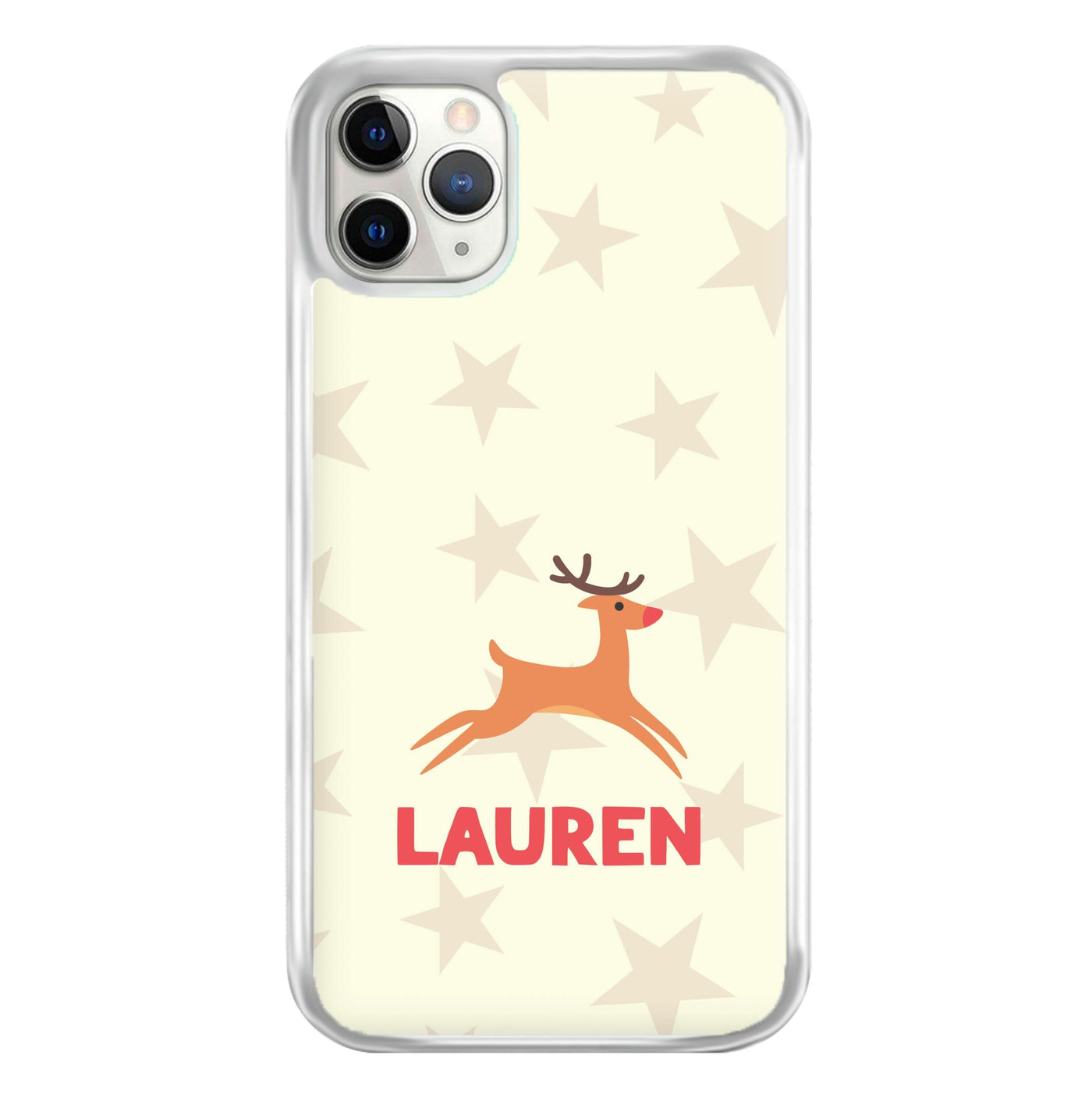 Personalised Raindeer Phone Case