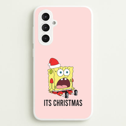 It's Christmas Cartoon Sponge Galaxy S23FE Case