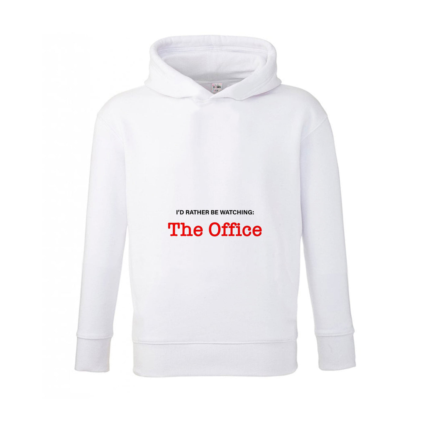 I'd Rather Be Watching The Office - The Office Kids Hoodie