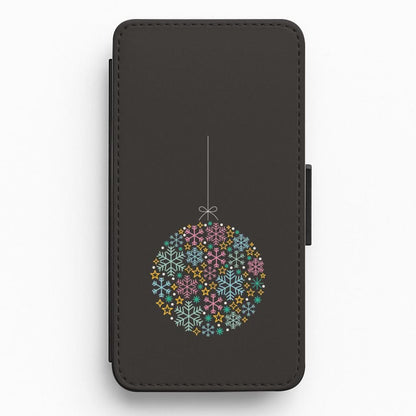 Geometric Bauble  Flip / Wallet Phone Case