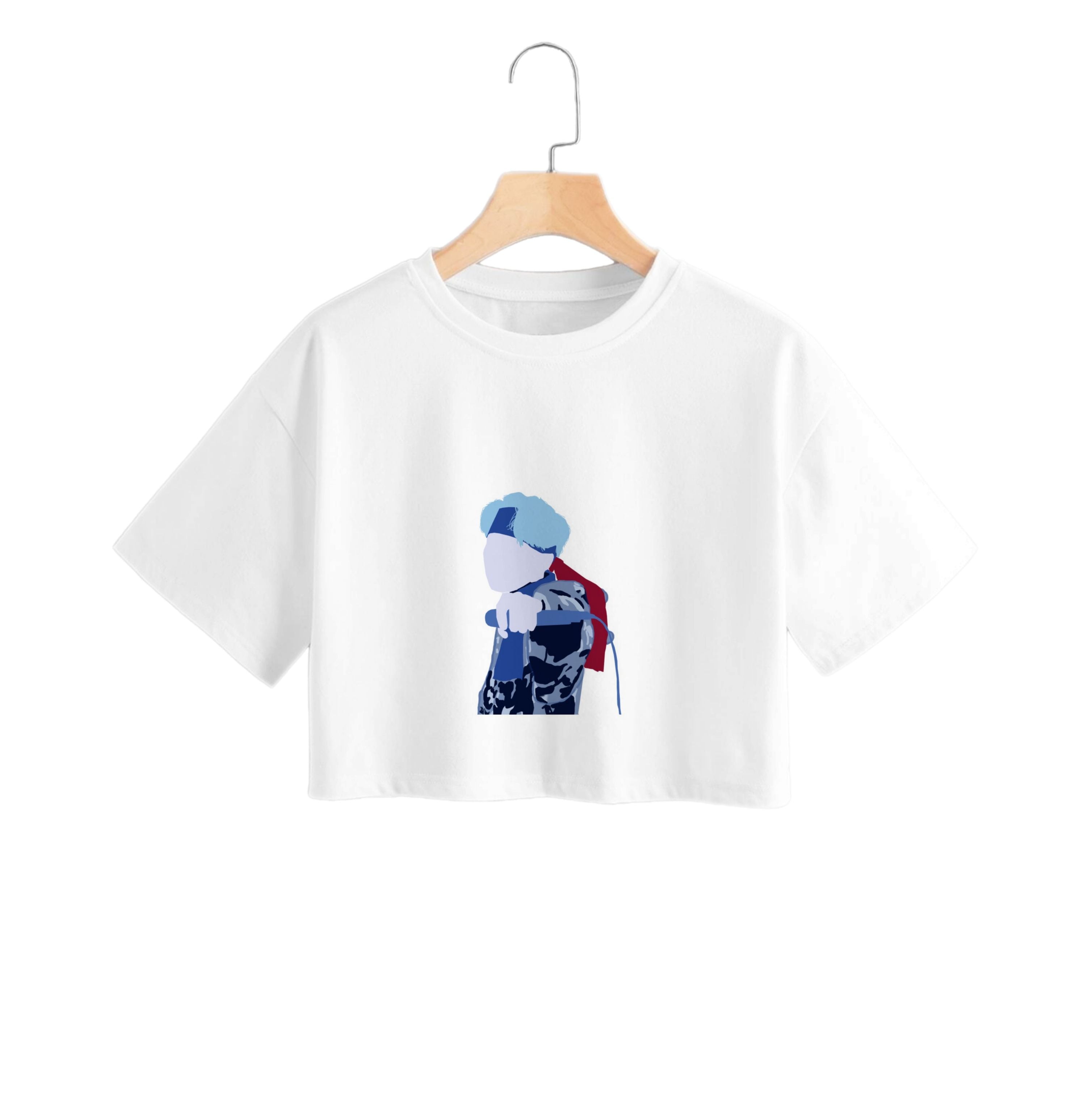 K-Pop Band Mic Drop Crop Top