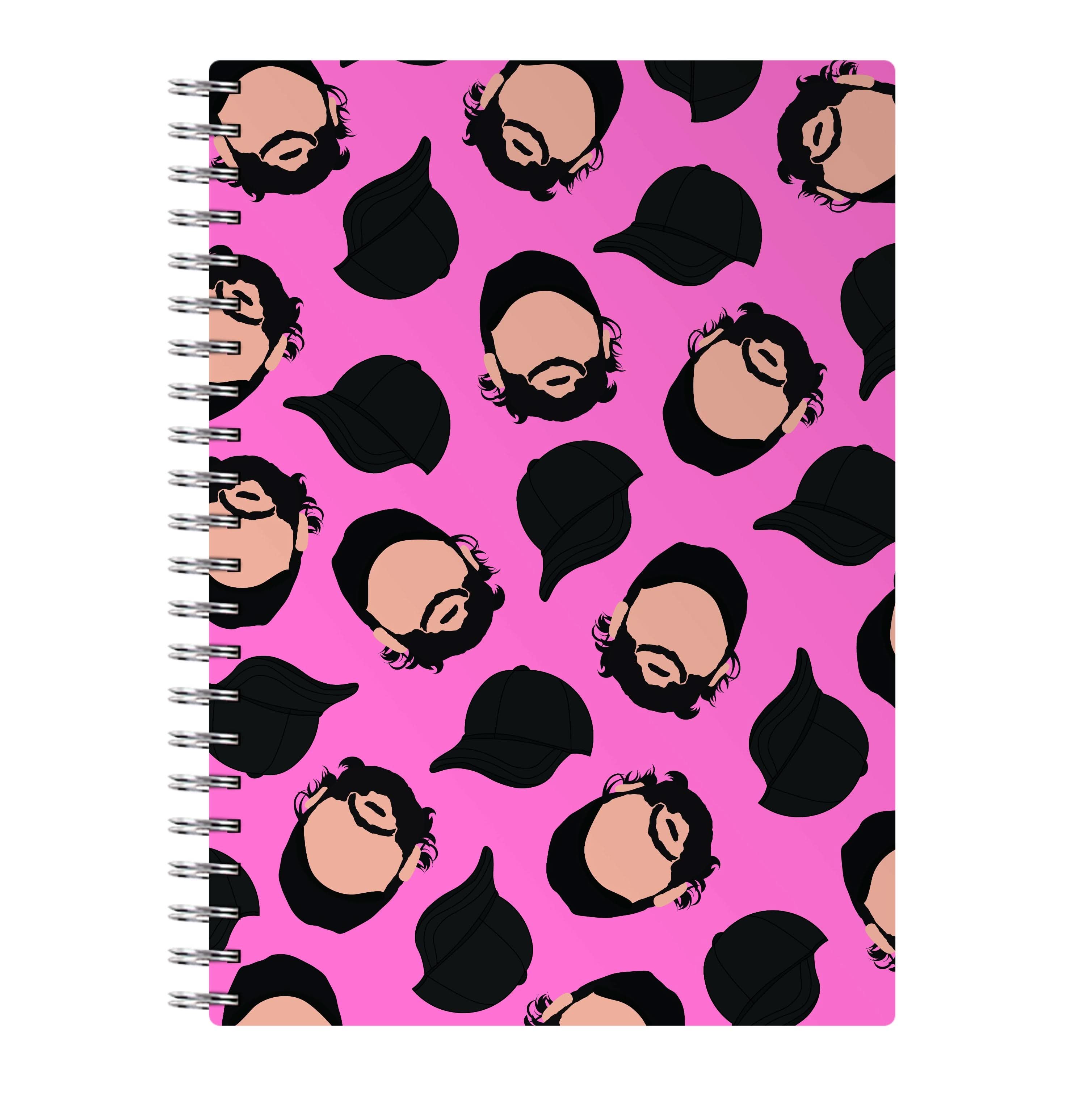 Joe And Hats Pattern Notebook