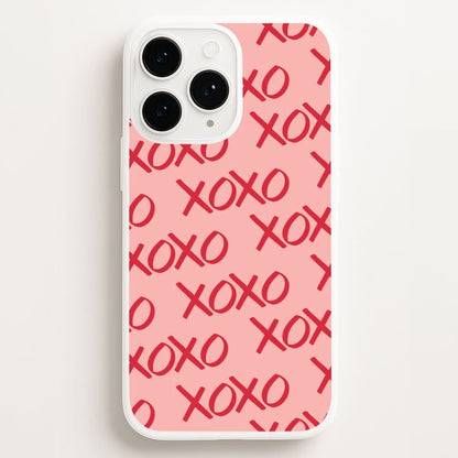 XOXO Pattern Phone Case for Apple iPhone, Samsung Galaxy, Huawei and Google Pixel