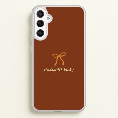 Autumn Baby Galaxy A34 Case