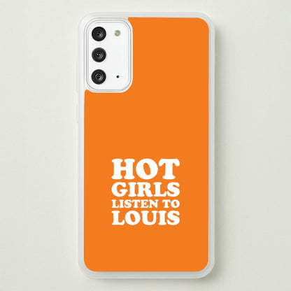 Hot Girls Listen To Louis Galaxy Note 20 Case