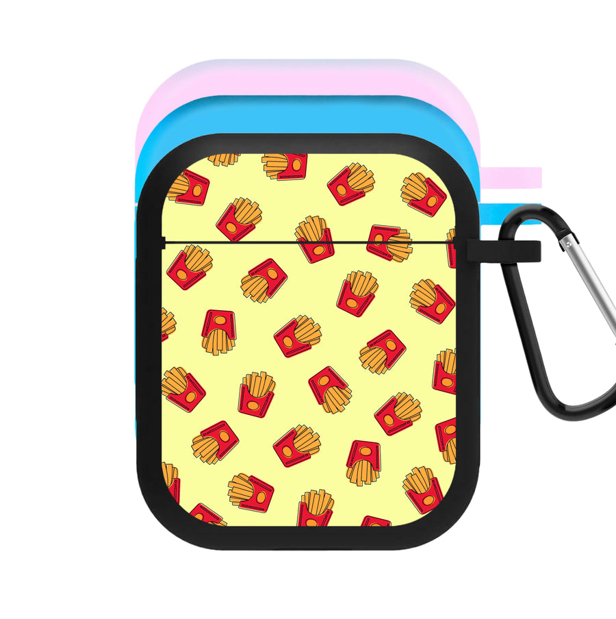 Fries - Fast Food Patterns AirPods Case