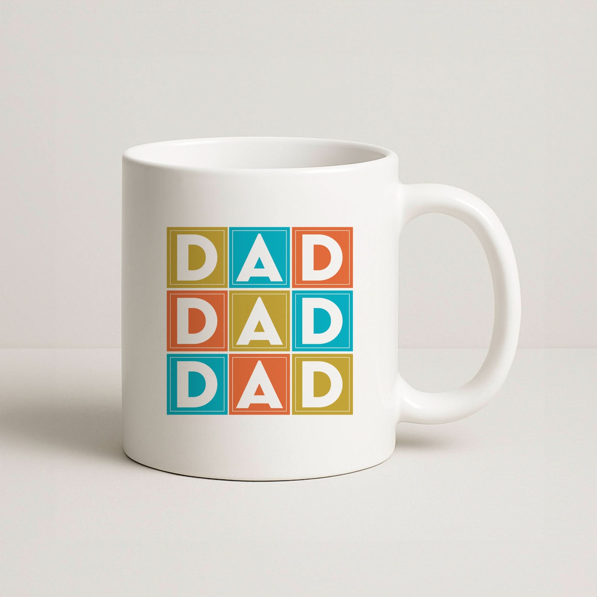 Dad Cubes Coffee Mug