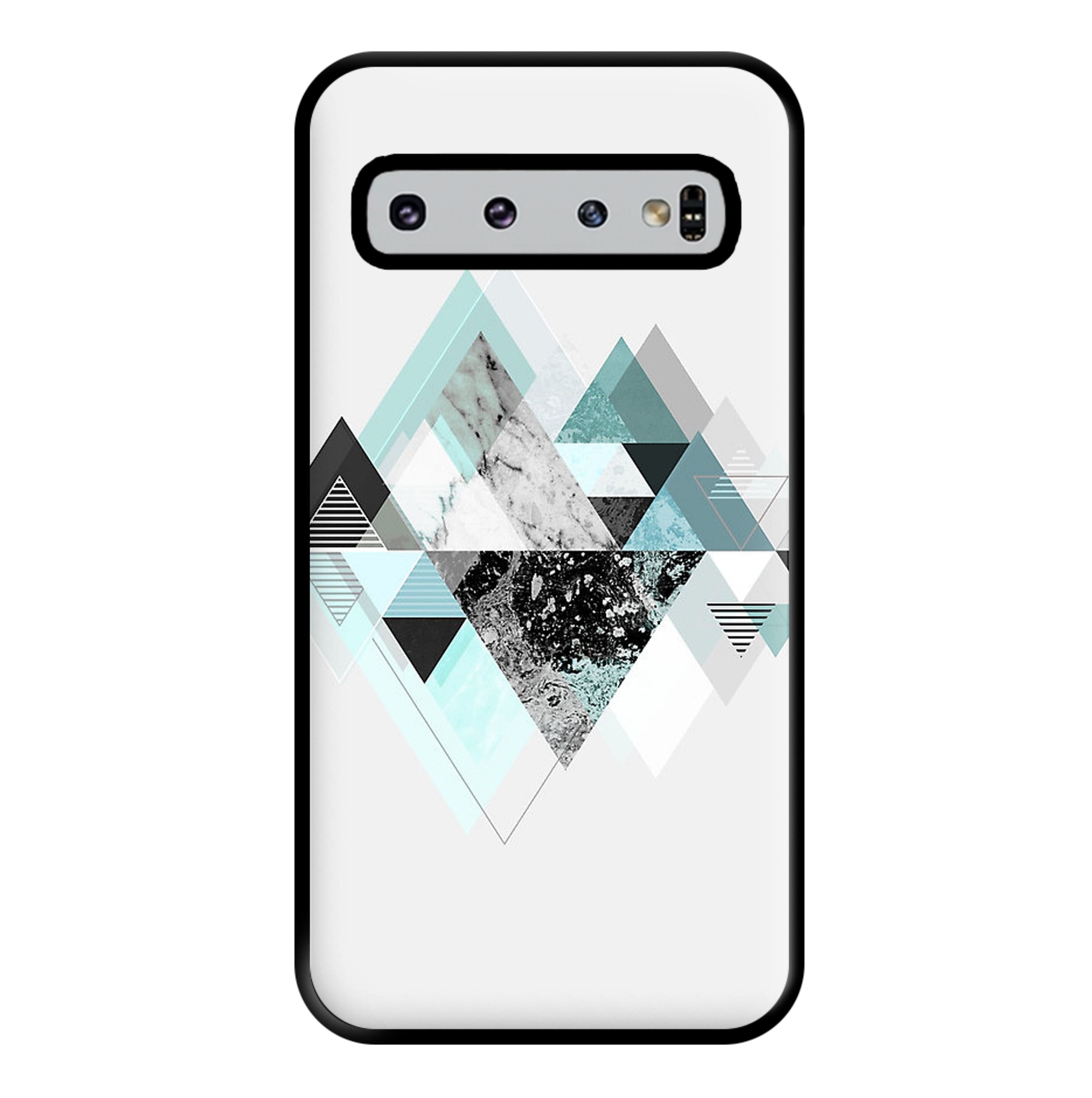 Triange Marble Pattern Phone Case