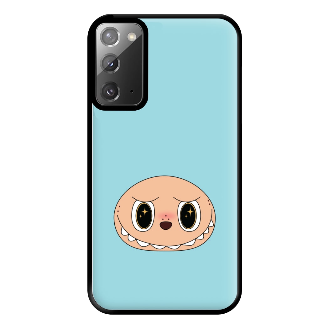 Cute Blue Monster Face Galaxy Note 20 Case