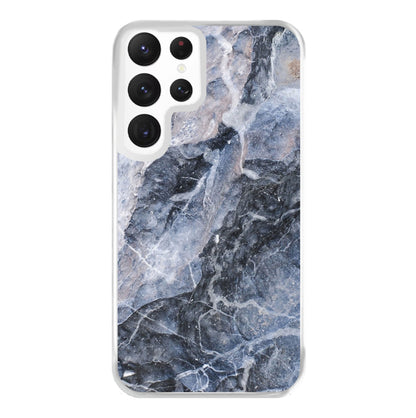 Grey and White Marble Phone Case