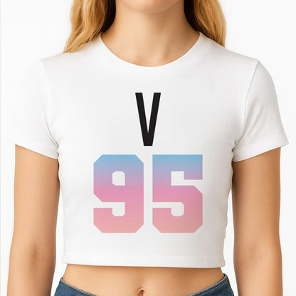 V 95 Crop Top