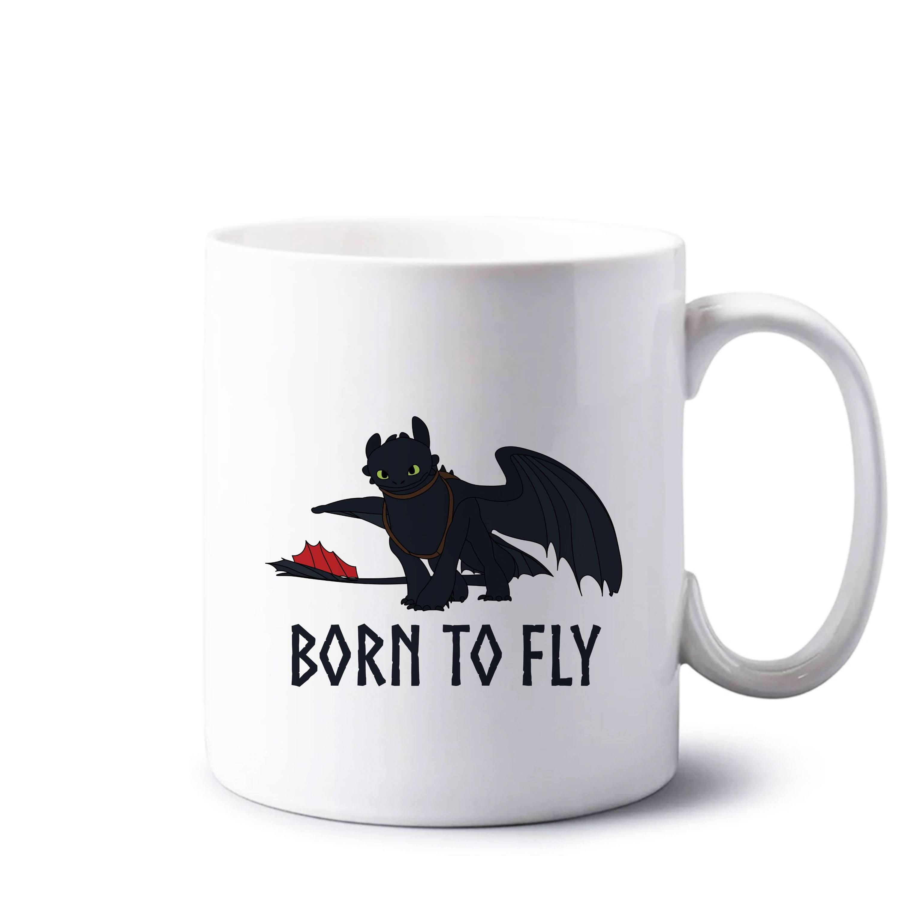 Dragon Born To Fly Mug