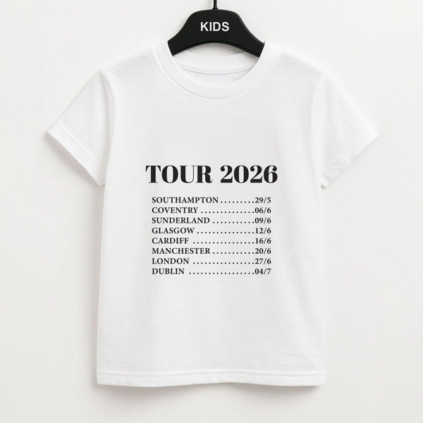 Band Tour 2026 Kids Unisex T-Shirt