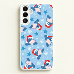 Cartoon Donkey Stars Pattern Galaxy A34 Case