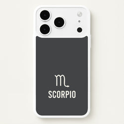 Scorpio Pastel Zodiac iPhone 17 Pro Case
