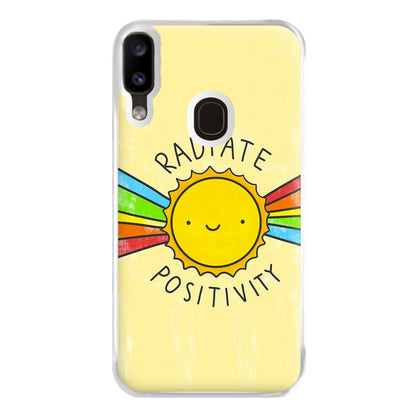 Radiate Positivity Sunshine - Positivity Phone Case