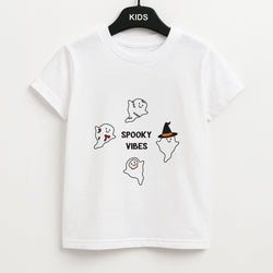 Spooky Vibes Ghosties I Kids Unisex T-Shirt