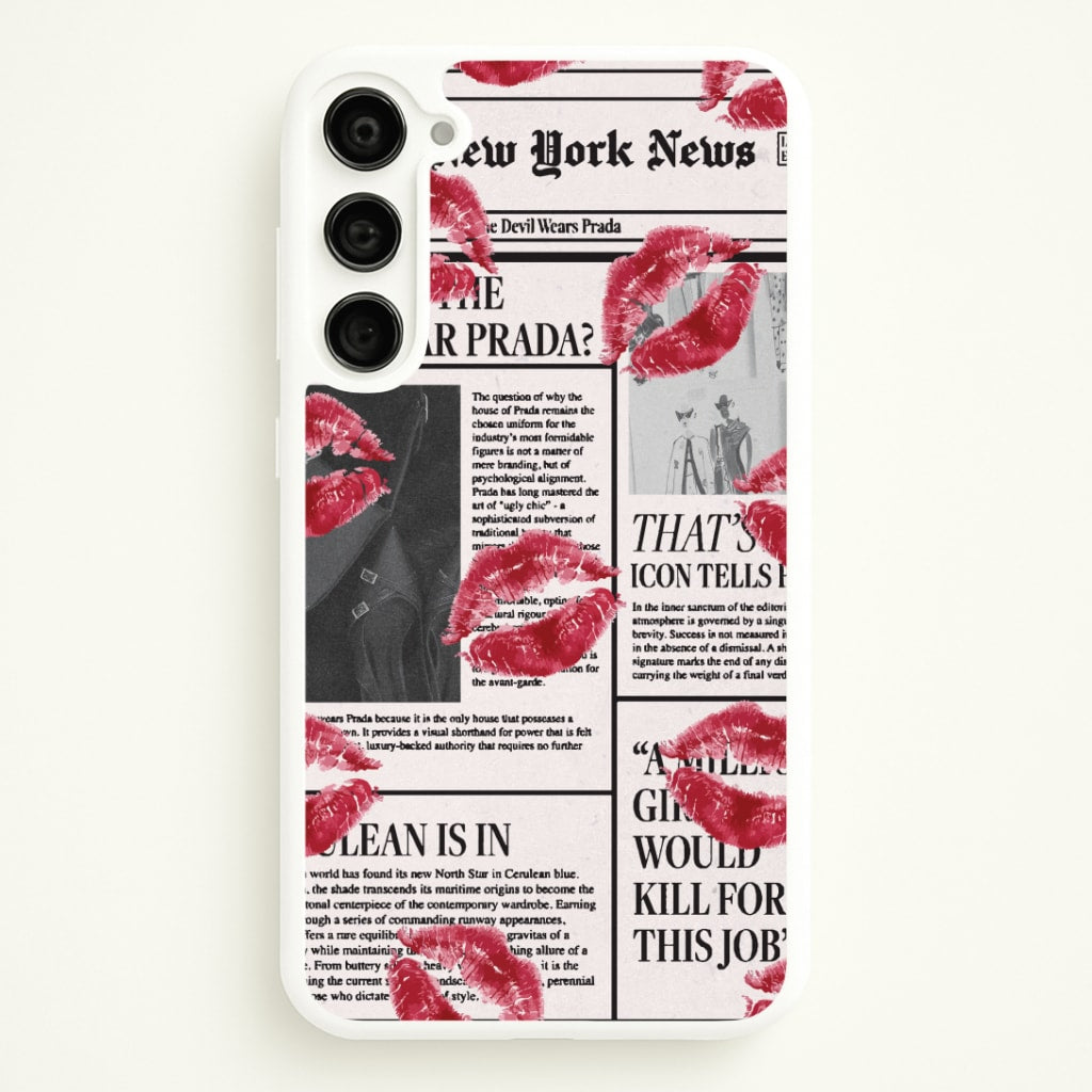 Headline Kisses Galaxy S23 Plus Case