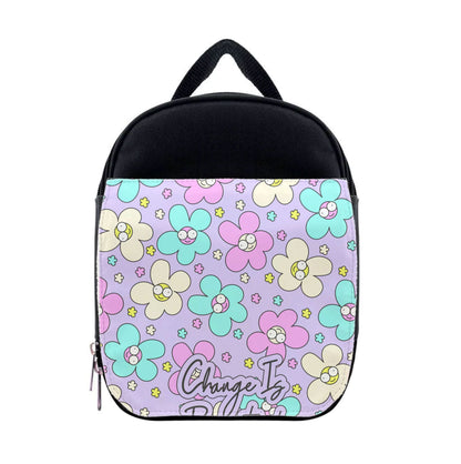 Happy Flowers Pattern Lunchbox