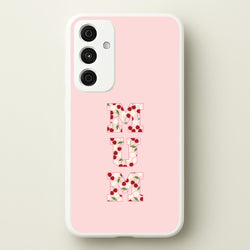 Floral Varsity Mum Galaxy A55 Case