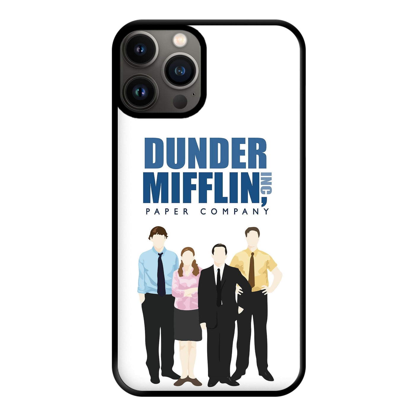 The Office Cartoon - Dunder Mifflin Phone Case