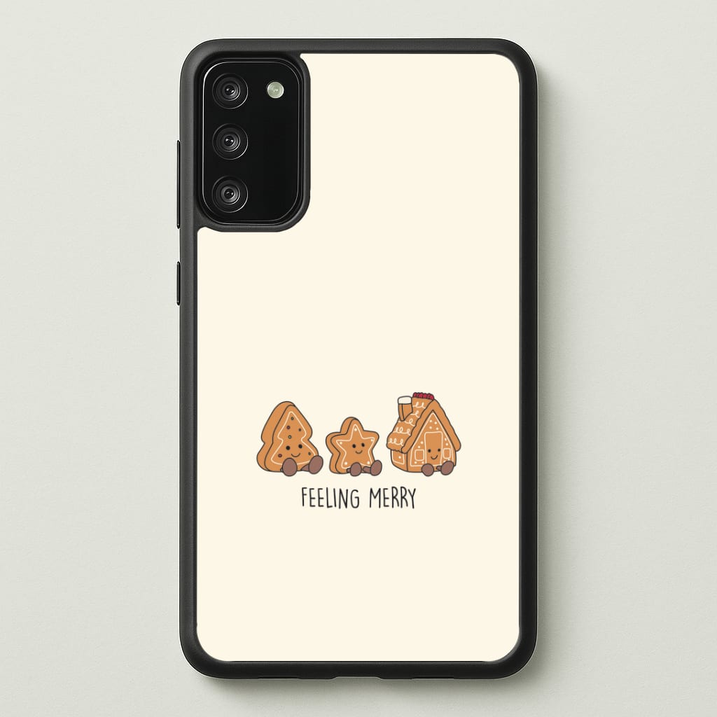 Gingerbread Plushies Quote Galaxy S20FE Case
