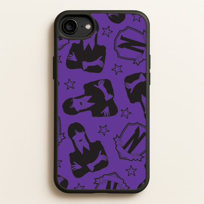 Wednesday Pattern iPhone 6 / 7 / 8 / SE Case