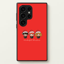 Wizards With Christmas Hats Galaxy S24 Ultra Case