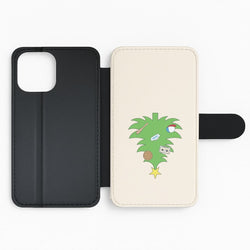 Upside Down Christmas Tree Flip Phone Case