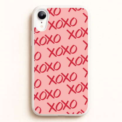XOXO Pattern iPhone XR Case
