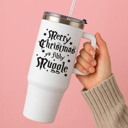 Merry Christmas You Filthy Muggle Tumbler