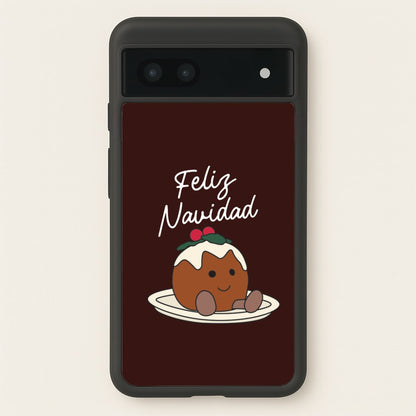 Christmas Pudding Plush Google Pixel 7a Case