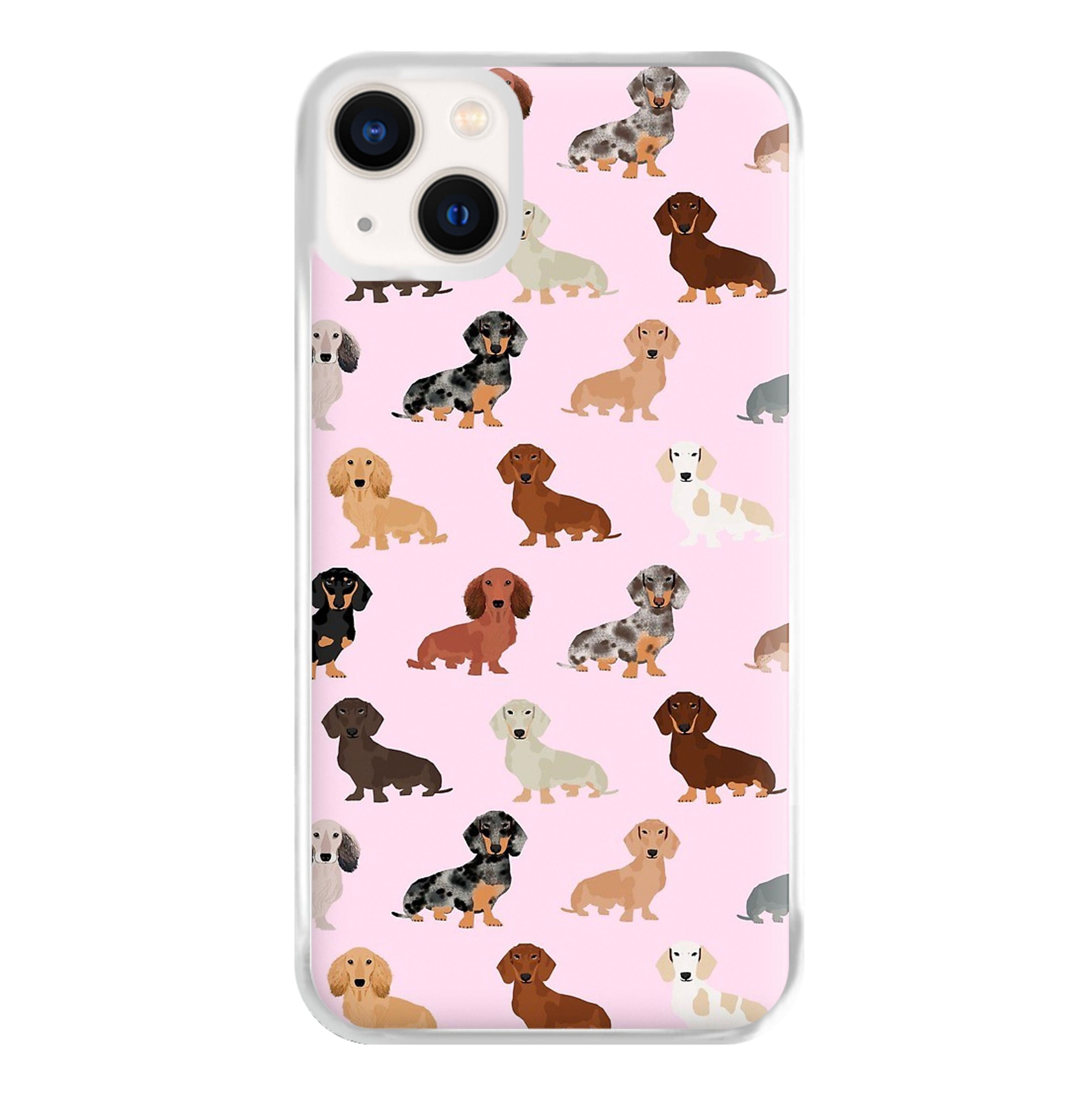 Dachshund Breed Pattern Phone Case