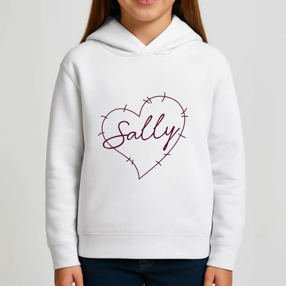 Stitched Heart Sally Girls Hoodie