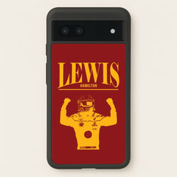 Lewis Red And Gold Google Pixel 7a Case
