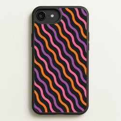 Wavy Abstract Halloween Pattern iPhone 6 Plus / 7 Plus / 8 Plus Case