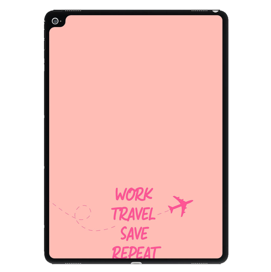 Work Travel Save Repeat - Travel iPad Case