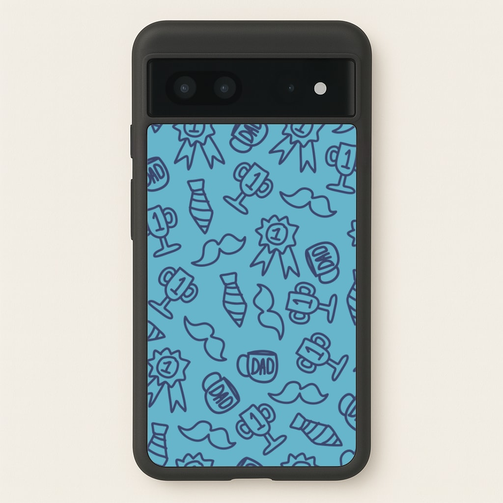 Dad Doodles Pattern Google Pixel 7 Case