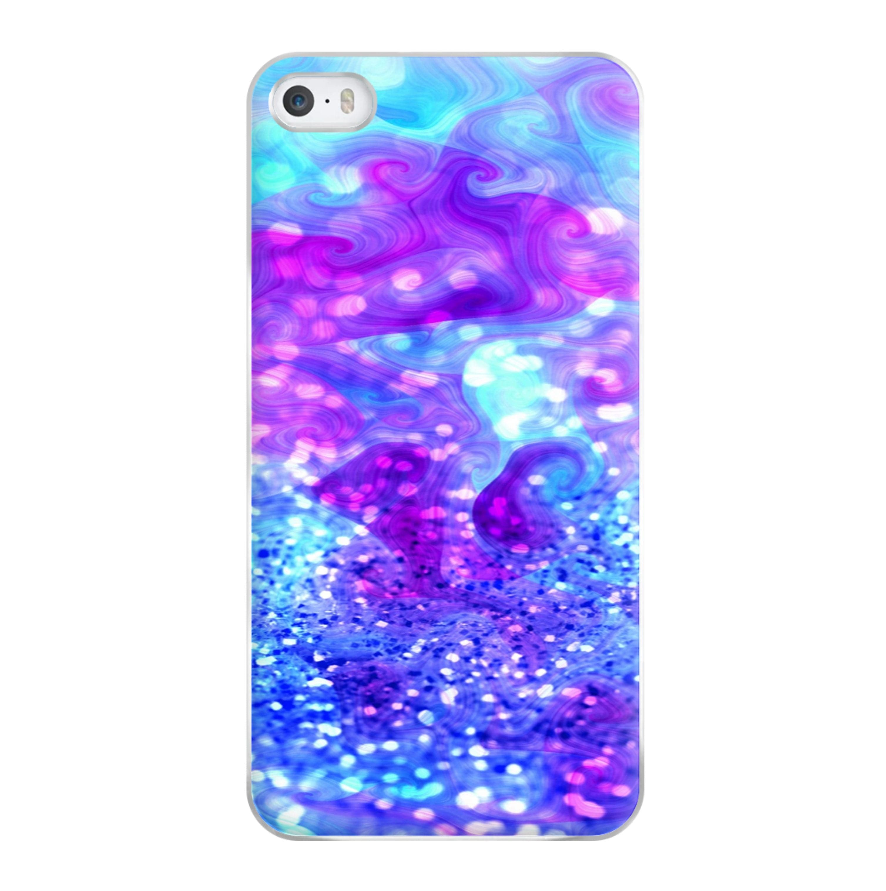 Glitter Swirl, Tumblr Stlye Phone Case