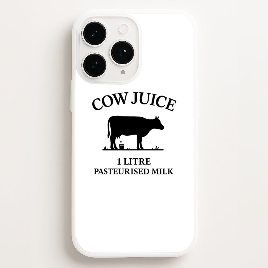 Cow Juice Phone Case